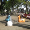 2016.4.11駒沢公園のぶた公園うま公園