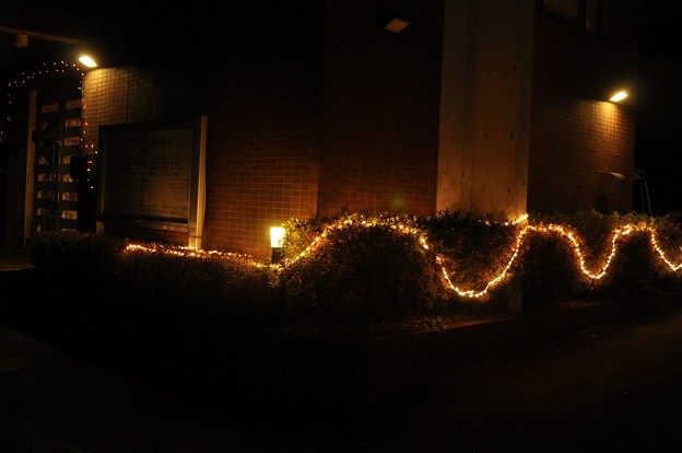 Photos: 12月24日、クリスマスイブの教会?