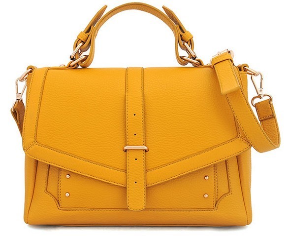 fashion yellow bag