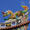 Photos: 関帝廟の屋根飾り