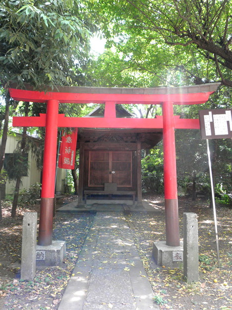 伊豆美神社(狛江)-05d福徳稲荷神社・諏訪神社