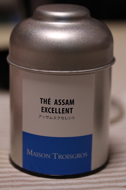 MAISON TROISGROS THE ASSAM EXCELLENT（メゾン トロワグロ アッサム エクセレント）缶