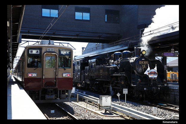 Photos: 914列車とSL大樹1号