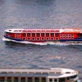 隅田川の遊覧船をミニチュア化