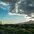 Photos: Sky,Clouds,Mountain,Sunshine & Railway