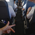 飛行中の機内で、フレミングの法則をやってみたくなりました（爆）