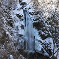厳冬の秋保大滝