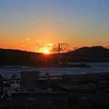 Photos: 朝陽昇る気仙沼港