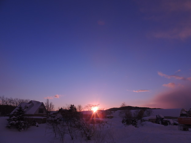 Photos: 氷点下１６℃の夜明け