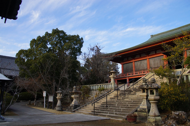太山寺　本堂と阿弥陀堂