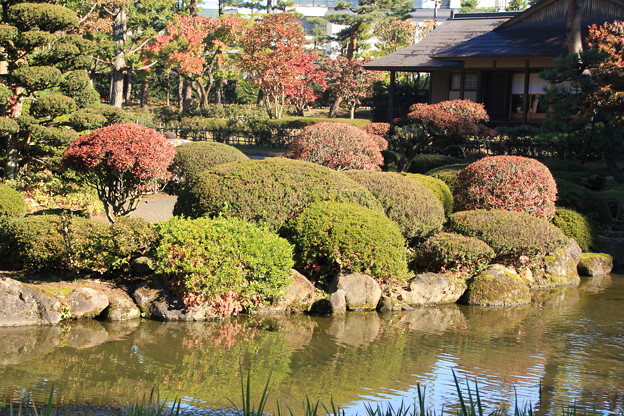 Photos: 藤田記念庭園・紅葉と池01-12.10.27