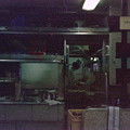 Photos: 0039　（貴重？）485系特急しらさぎ　食堂車の厨房　準備中のコックさん