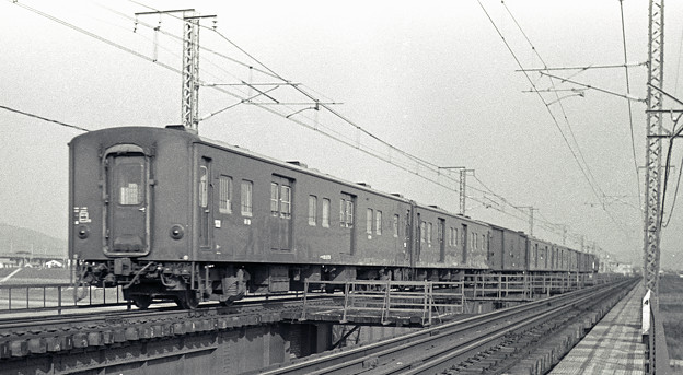 1986年頃　EF62荷物列車マニ