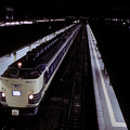 1992年7月（KR）青森駅で発車を待つ寝台特急電車「はくつる」その１