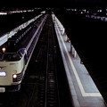 Photos: 1992年7月（KR）青森駅で発車を待つ寝台特急電車「はくつる」その２