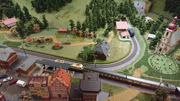 ドイツの鉄道模型（リトルワールド）
