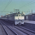 【ネガ】刈谷駅を通過する２レ　1979年（再スキャン）