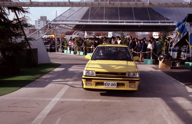 Photos: Toyota EV-20 Prototype @ 1987 Tokyo Motor Show, Harumi