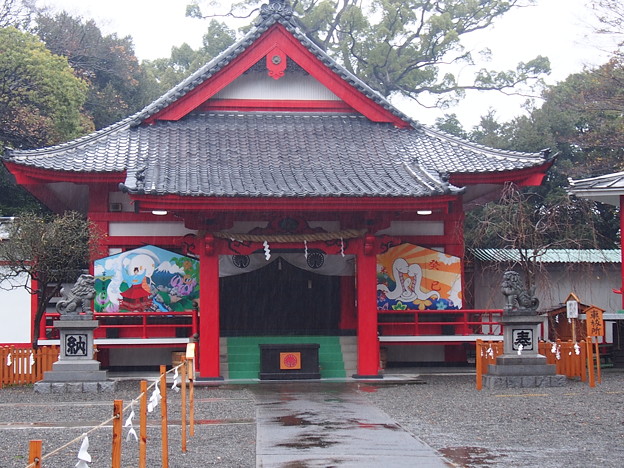 米之宮浅間神社　拝殿