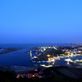 5月6日　明け方の漁港