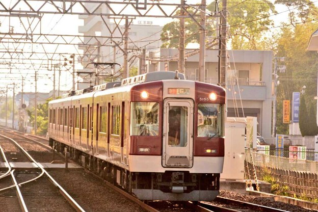 写真: 臨時急行五十鈴川  大阪線運用 5200系 VX05