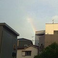写真: 江戸川区江戸川方面の虹