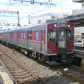 九条駅に到着した近鉄3000系。