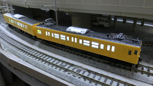 写真: 模型：ＪＲ西日本115系（Ｔ編成）-05