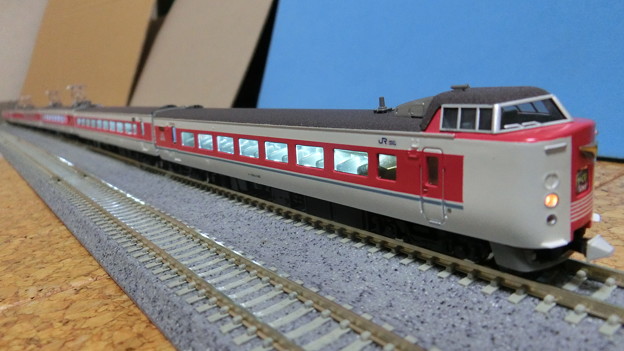 模型：ＪＲ西日本 381系-05（ゆったりやくも）