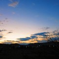 写真: 鏡川の夜明け・４