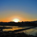 写真: 鏡川の朝.3