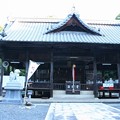 写真: 八王子神社の拝殿