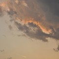 11月8日の夕焼け雲