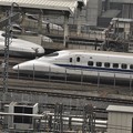 東京駅を発つN700系新幹線?