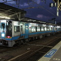 松山駅で発車を待つ特急宇和海3号