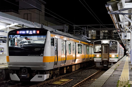 中央線vs飯田線。