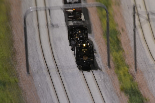 写真: 鉄道模型流し