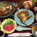 写真: 筑波ﾀｳﾝﾎﾃﾙ夕食
