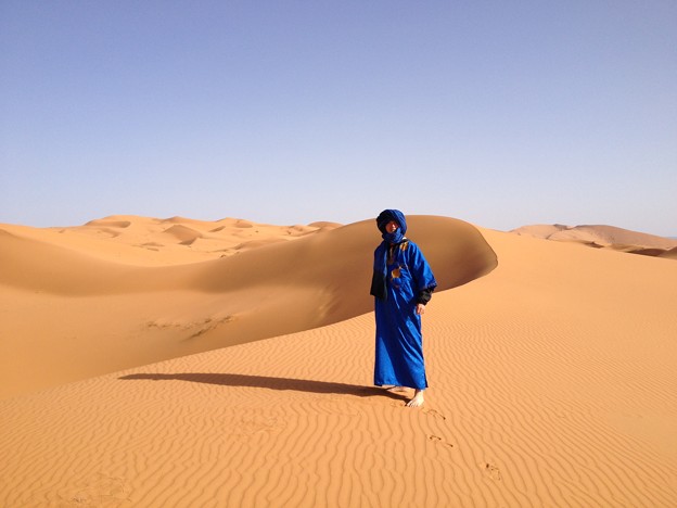 サハラ砂漠の砂丘2