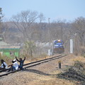 写真: ザンビアとは鉄道も通ってます