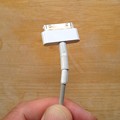 写真: iPhoneドックケーブルを絶縁テープで修復・補強 3