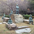 中村公園：ブロンズ像「日吉丸 と なかまたち」 - 4