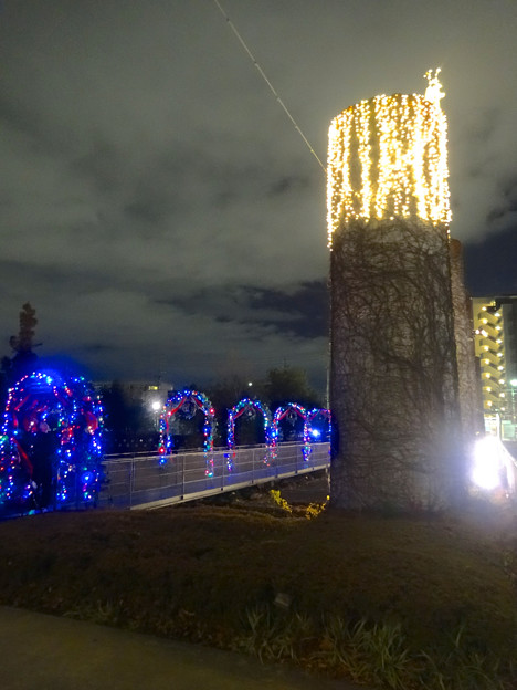 写真: ノリタケの森のクリスマスイルミネーション 2013 No - 48