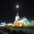 月と教会（春日井出雲殿）