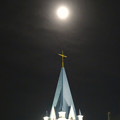 月と教会（春日井出雲殿）の十字架 - 2