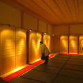 写真: 名古屋城 本丸御殿 2014年1月 No - 75：寄付者名簿のある溜之間（たまりのま）