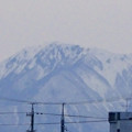 写真: 春日井市内から見えた、雪を頂く伊吹山 - 8
