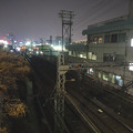 夜の向野橋から見た景色 No - 16：近鉄名古屋線