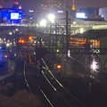 夜の向野橋から見た景色 No - 17：近鉄名古屋線と名古屋テレビ塔
