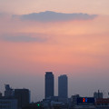 Photos: 愛知芸術文化センター展望階から見た夕焼け No - 26：印象的な夕焼け雲
